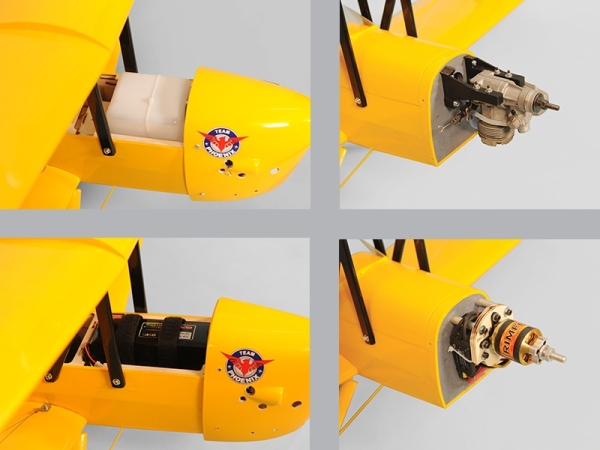 PH035 Phoenix Tiger Moth GP/EP ARF - 140 cm